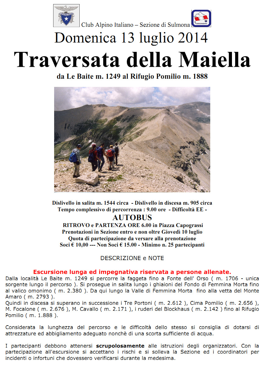 Traversata della Maiella