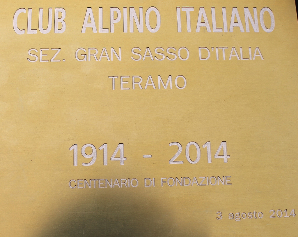 Centenario della Sezione di Teramo del Club Alpino Italiano